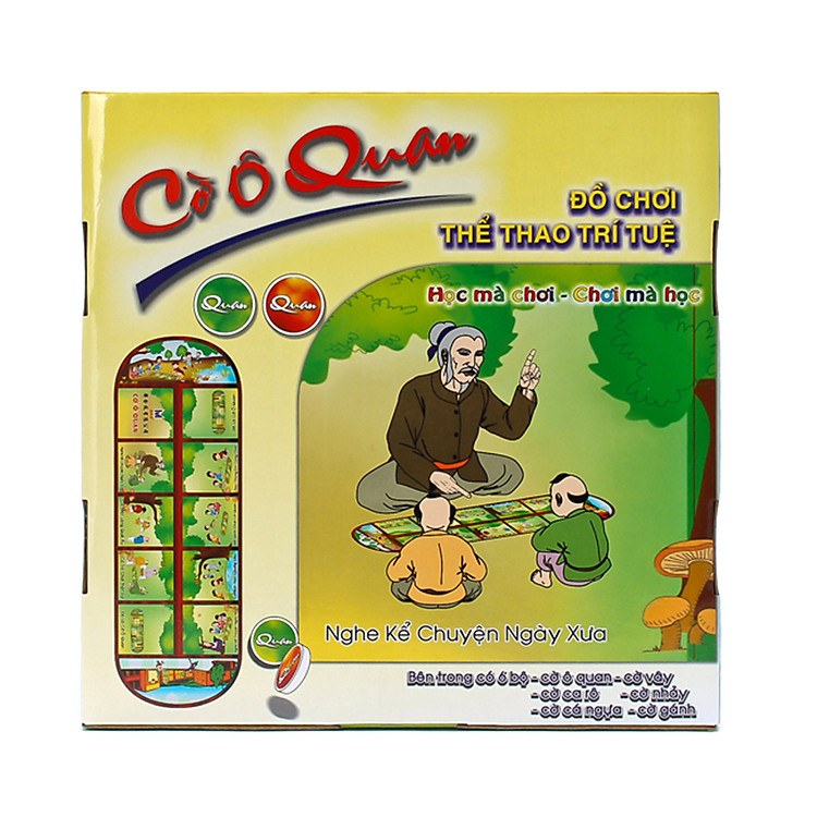 Cờ Ô Quan Hộp Giấy Lớn 6T1 - HOQHGL