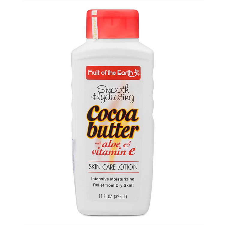 Sữa Dưỡng Thể Cocoa Butter Vitamin E Và Aloe Vera Fruit Of The Earth 325ml - F21610