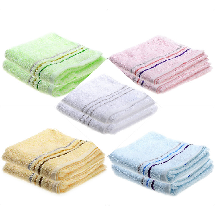 Combo 2 Khăn Mặt Quảng Phú FQW8 34*74 cm