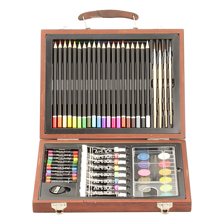 Bút Chì Màu Hộp Gỗ M58 MS - 58W