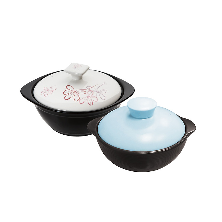 Combo Nồi Đất Cao Cấp Dong Hwa CS006 - 1500ml và Nồi H1402-01 - 720ml