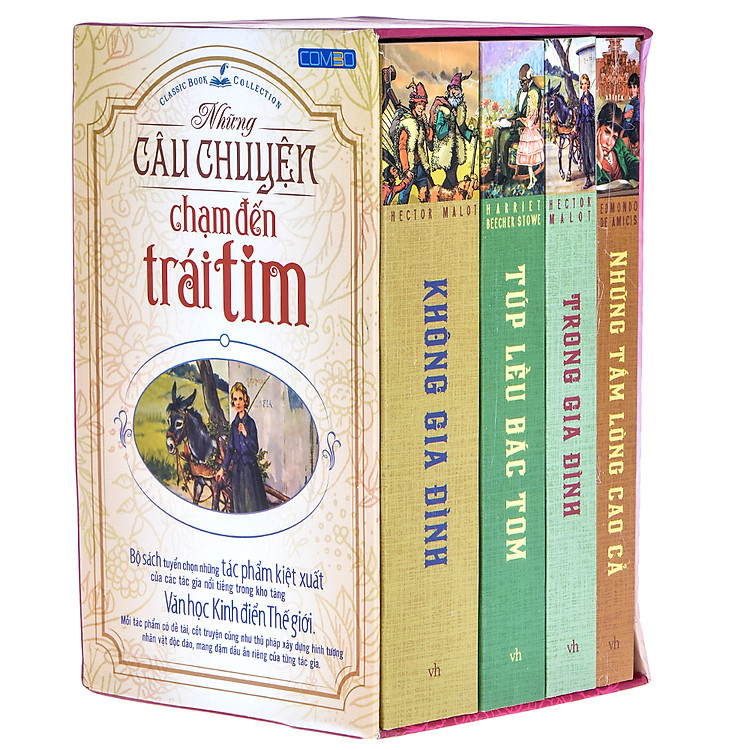 Combo Những Câu Chuyện Chạm Đến Trái Tim (Trọn Bộ 4 Cuốn)