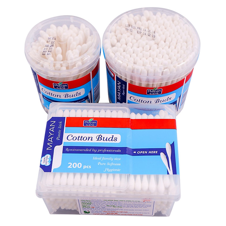 Combo 3 Hộp Tăm Bông Mayan
