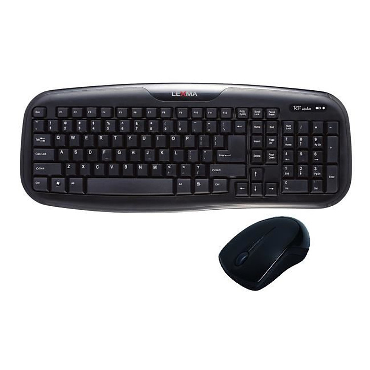 Bộ Bàn Phím và Chuột Không Dây Lexma LS7450R - Hàng Chính Hãng