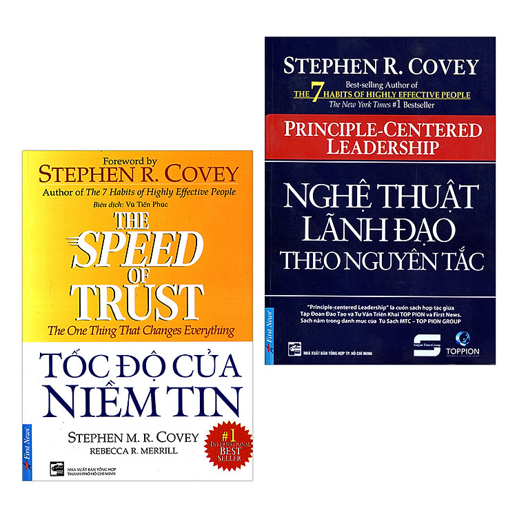 Combo Tốc Độ Của Niềm Tin - Nghệ Thuật Lãnh Đạo Theo Nguyên Tắc