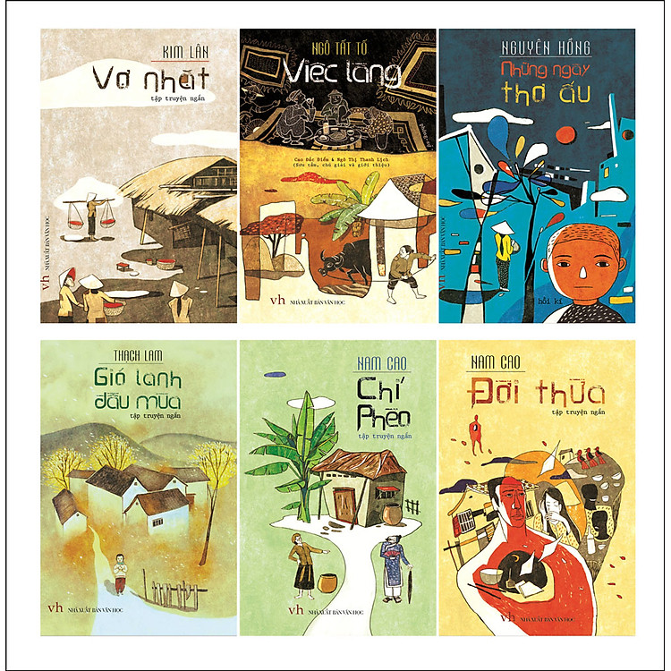 Combo Văn Nhân Việt Nam (1930-1945) - Tác Phẩm Tuyển Chọn (Truyện - Kí - Phóng Sự)