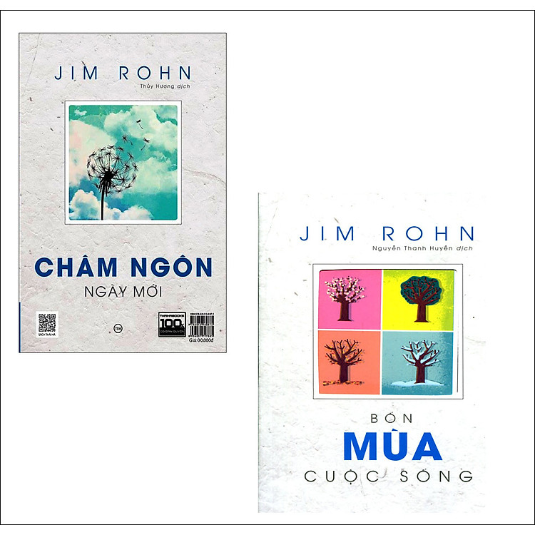 Bộ Sách Jim Rohn: Bốn Mùa Cuộc Sống - Châm Ngôn Cuộc Sống