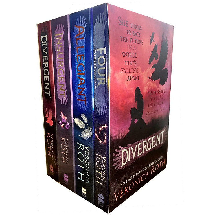 Sách Divergent Series Box Set (Books 1-4 Plus World Of Divergent)