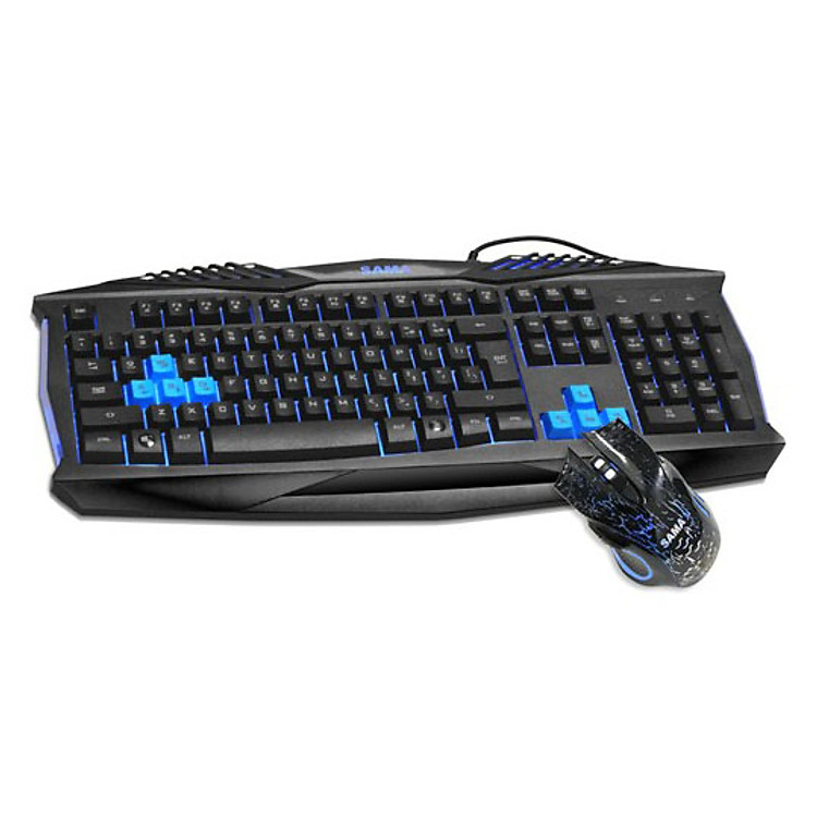 Bộ Bàn Phím Và Chuột Sama TG 7100 - Hàng Chính Hãng
