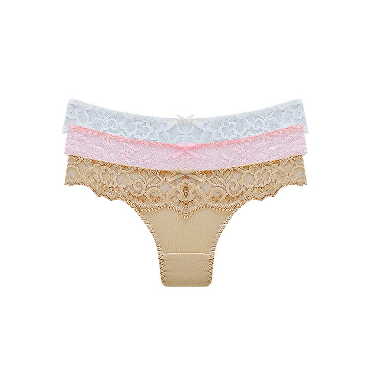 Combo 3 Quần Lót Nữ Misaki QMBKW1502MR - Kem Da Hồng