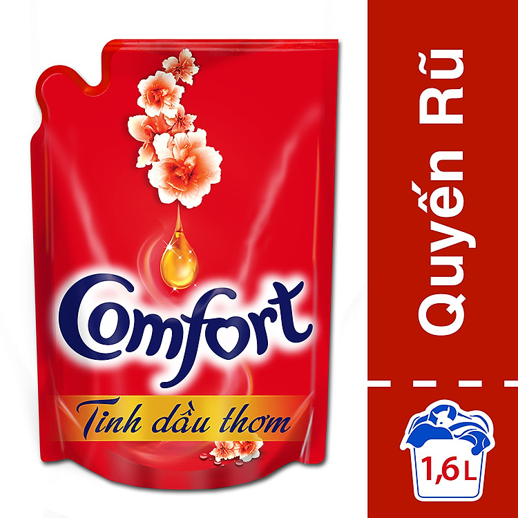 Comfort Đậm Đặc 1 Lần Xả Tinh Dầu Thơm Quyến Rũ 21118880 (1.6L)