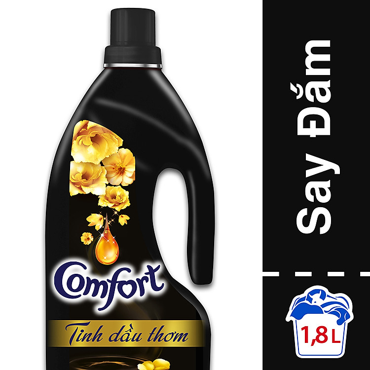 Nước Xả Vải Comfort Đậm Đặc 1 Lần Xả Tinh Dầu Thơm Say Đắm 1.8Lít - 67028533