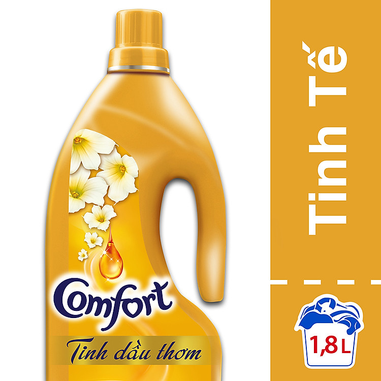 Nước Xả Vải Comfort Đậm Đặc 1 Lần Xả Tinh Dầu Thơm Tinh Tế 1.8Lít - 67028527