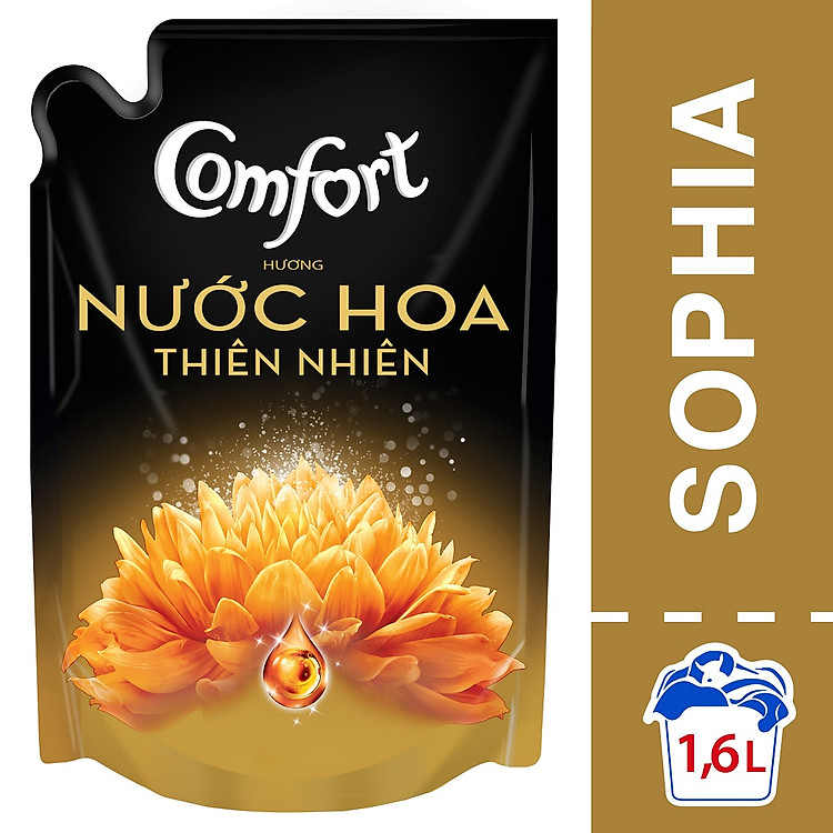 Nước Xả Vải Comfort Hương Nước Hoa Sofia Túi (1.6L)