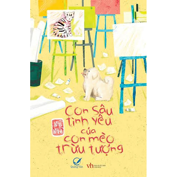 Sách Con Sâu Tình Yêu Của Con Mèo Trừu Tượng