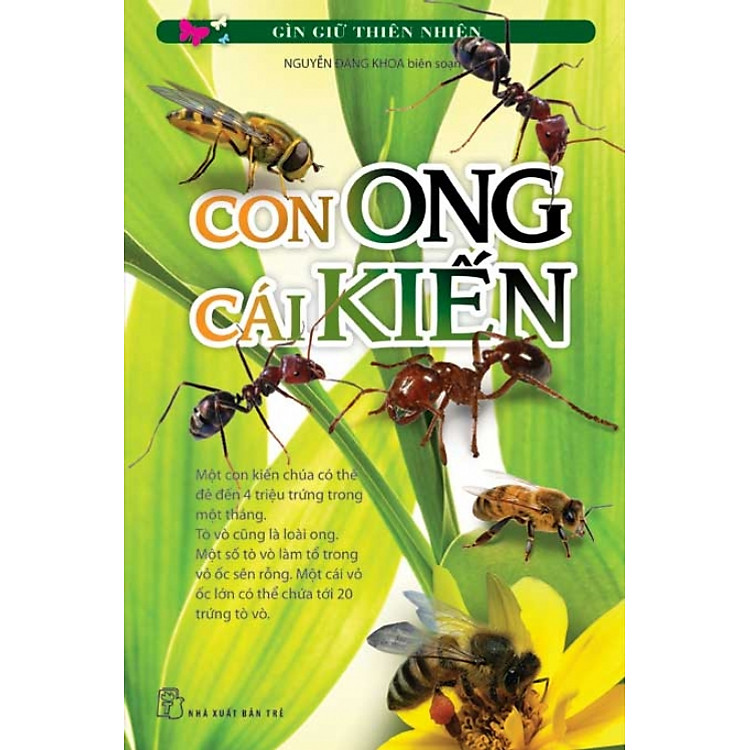 Bộ Sách Giữ Gìn Thiên Nhiên - Con Ong Cái Kiến