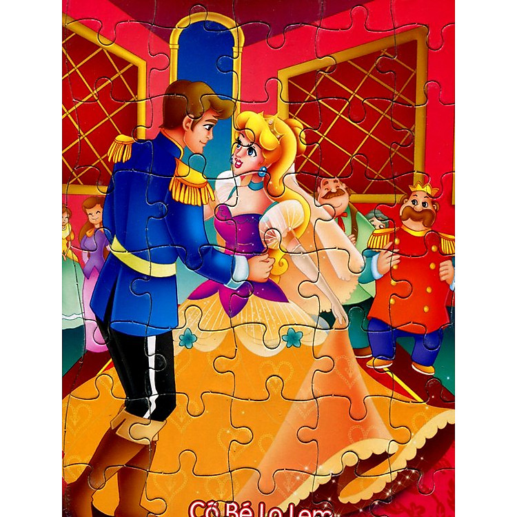 Sách Ghép Hình - Cô Bé Lọ Lem