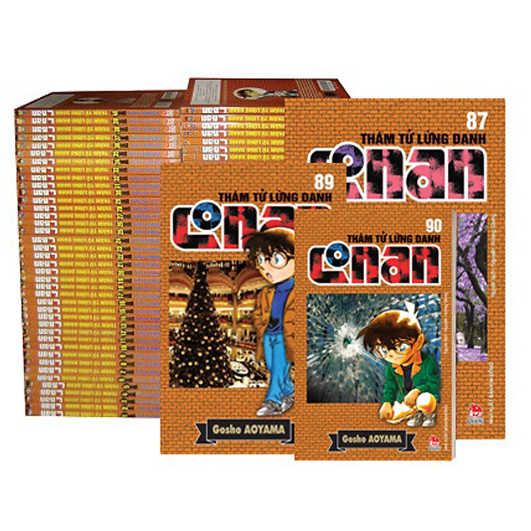 Combo Thám Tử Lừng Danh Conan (Trọn Bộ 90 Tập)