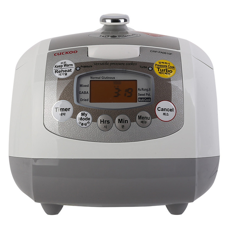 Nồi Cơm Áp Suất Điện Tử Cuckoo CRP- FA0610F - 1.08L - Hàng Chính Hãng