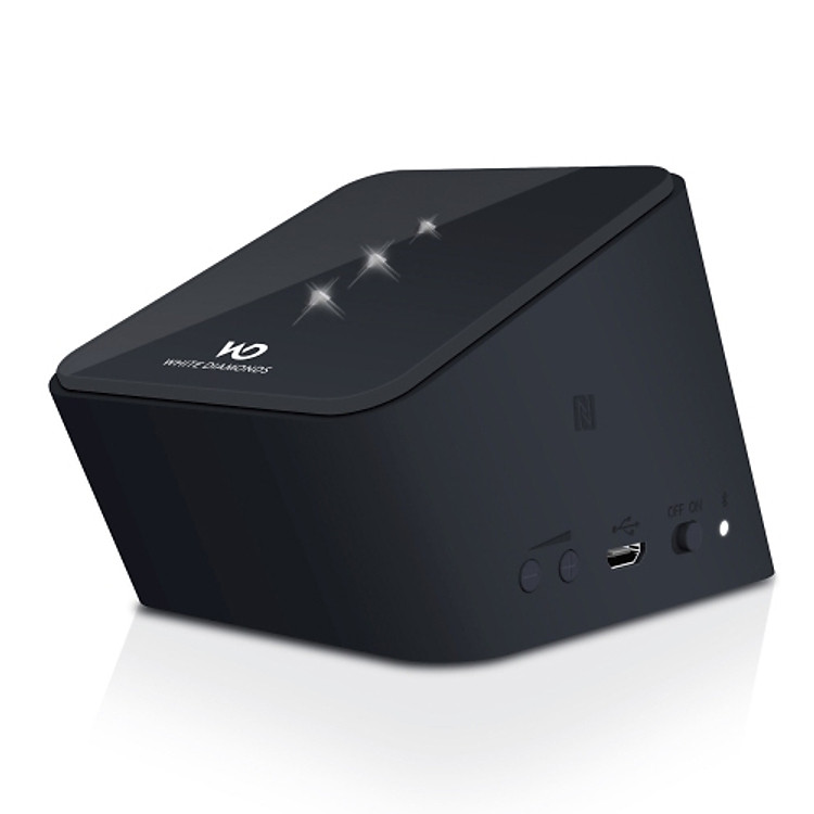 Loa Bluetooth White Diamonds Crytsal