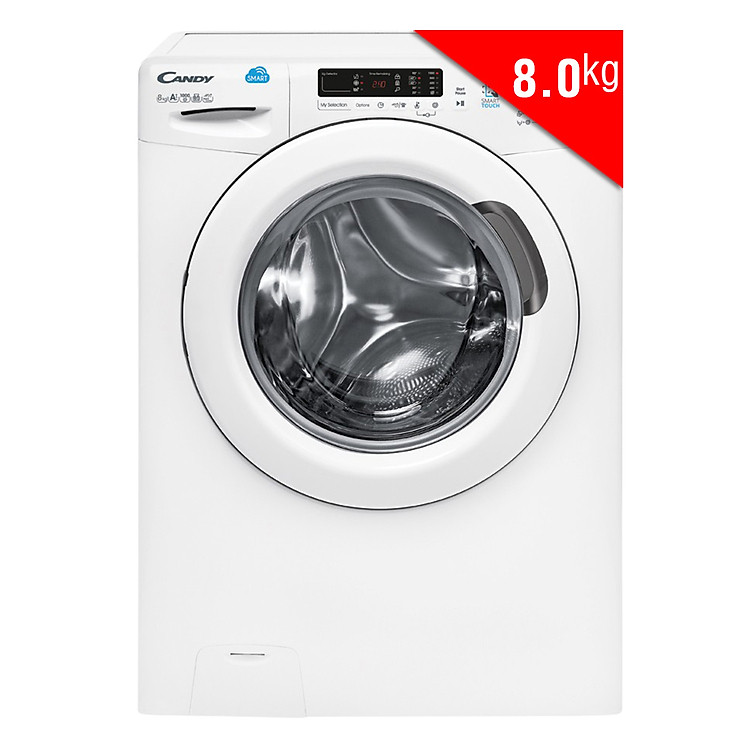 Máy Giặt Cửa Ngang Candy CS1482D3/1-S (8.0 Kg) - Hàng Chính Hãng