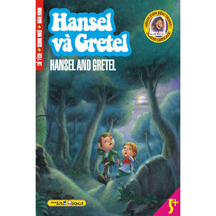 Sách Song Ngữ - Dán Hình - Hansel Và Cretel