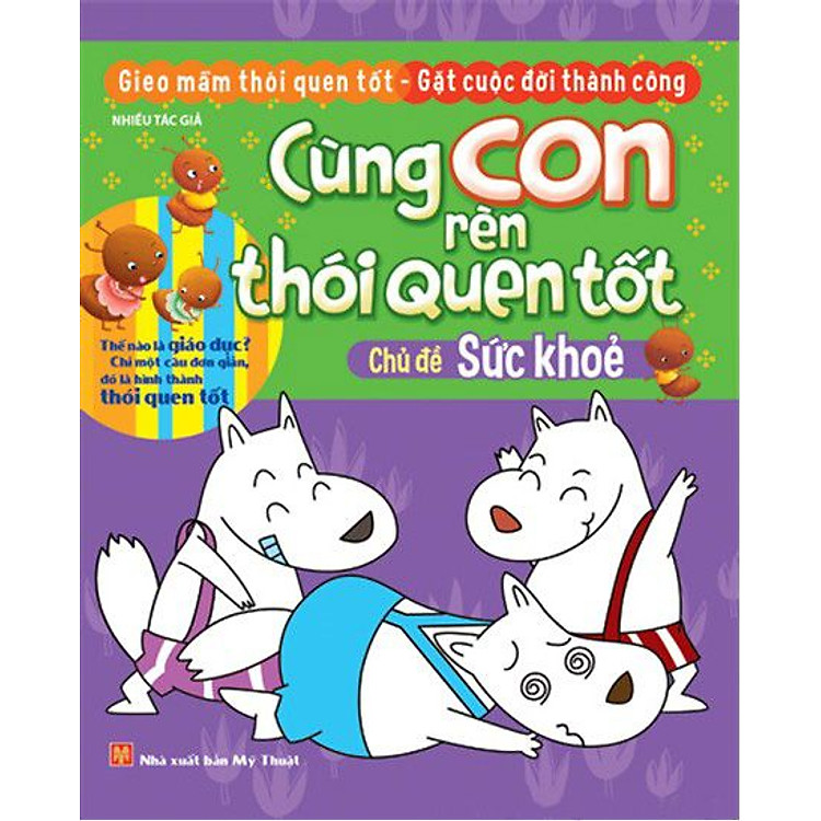 Sách Cùng Con Rèn Thói Quen Tốt - Sức Khỏe