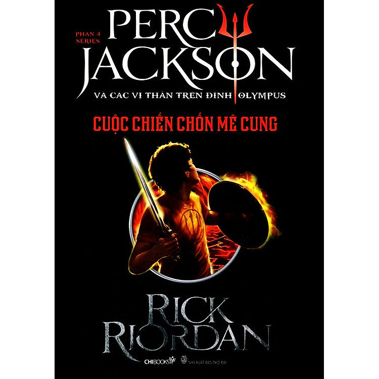 Sách Percy Jackson Tập 4: Cuộc Chiến Chốn Mê Cung (Tái Bản)
