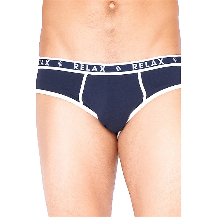 Quần Brief Thun Giãn 4 Chiều Relax RLTK024 - Xanh Đen