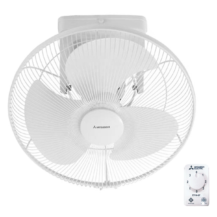 Quạt Đảo Mitsubishi CY16-GV- Trắng - Hàng Chính Hãng