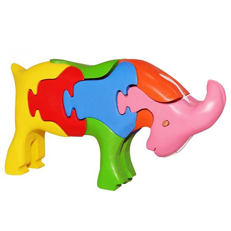 Đồ Chơi Gỗ Lắp Ráp Mô Hình Puzzle 3D Tottosi Hình Dê 304008 (7 Mảnh Ghép)