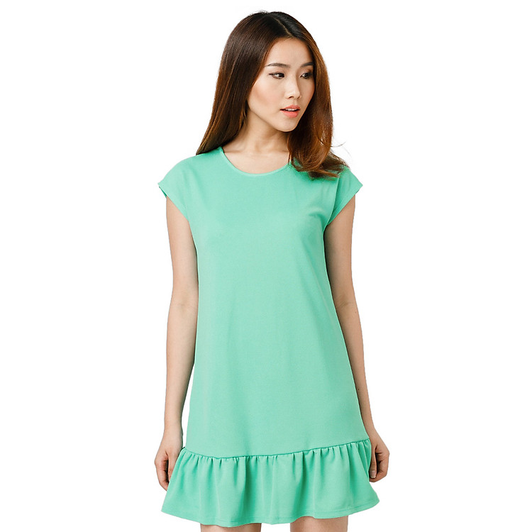 Đầm Poly Đuôi Cá CIRINO D_POLYDC_N004FS - Xanh Ngọc (Freesize)