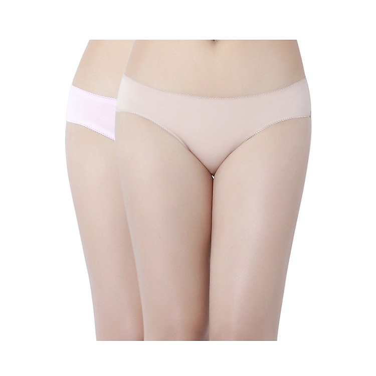 Combo 2 Quần Lót Nữ Vera Bikini Nữ VBQB6323 - Da, Hồng
