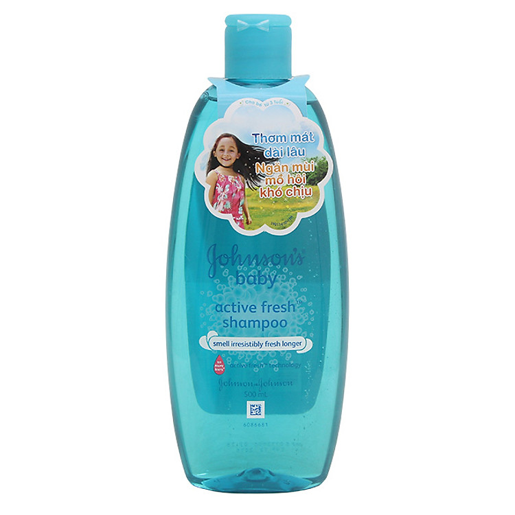 Dầu gội Johnson’s Baby Thơm Mát Năng Động (500ml)
