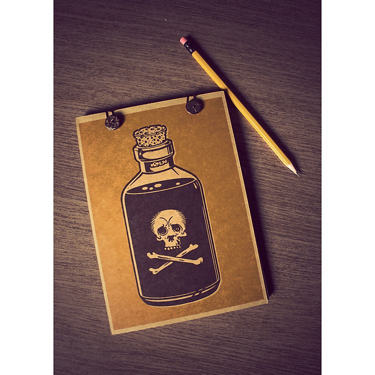 Sổ Tay Vintage Đầu Lâu Xương Chéo