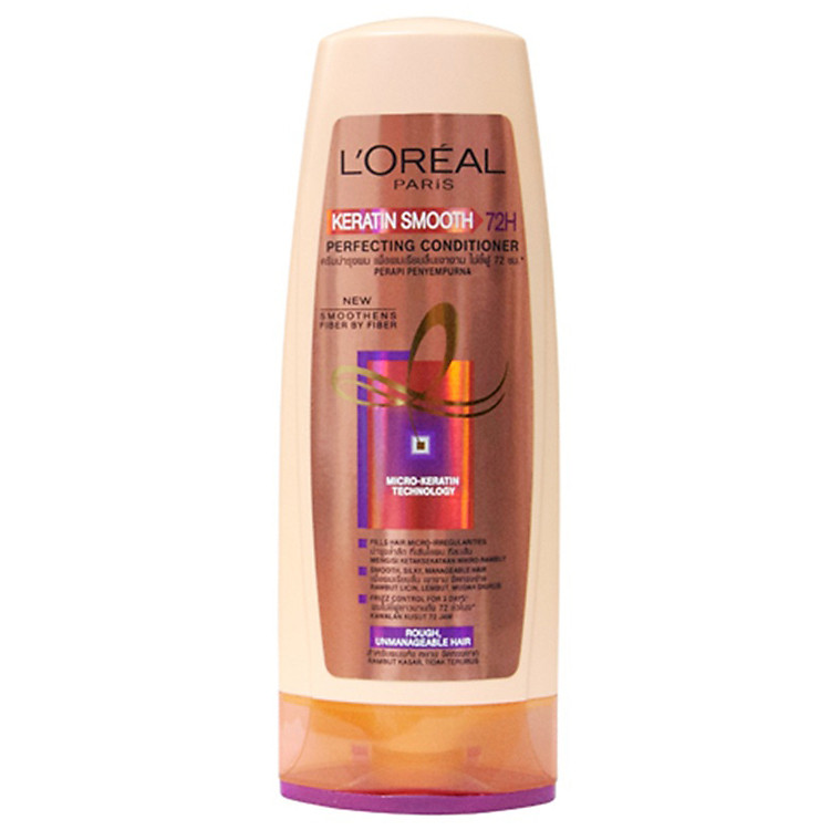 Dầu Gội Dưỡng Tóc Suôn Mượt L'oreal Keratin Smooth (170ml)