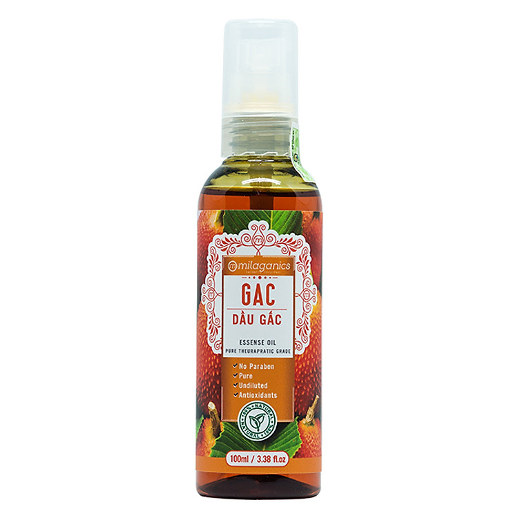 Dầu Gấc Milaganics Chai 100ml