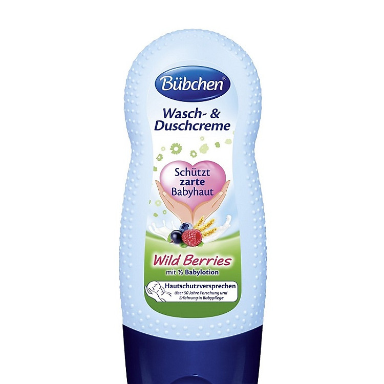 Sữa Tắm Dành Cho Trẻ Sơ Sinh Và Gia Đình Bubchen 230ml Mùi Dâu Rừng - 44721