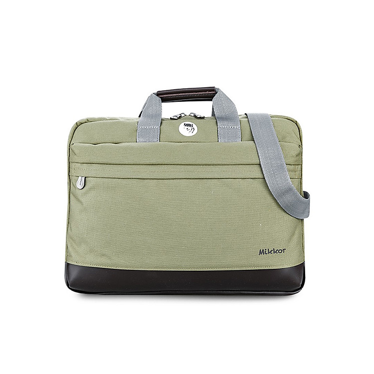 Cặp Đeo Laptop Ducer Briefcase Mikkor DB 004 - Xám Đồng