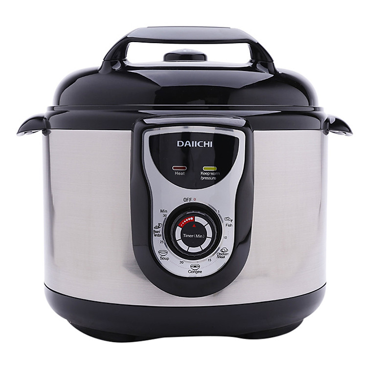 Nồi Áp Suất Điện Daiichi DC-PC533 (5L) - Xám - Hàng chính hãng