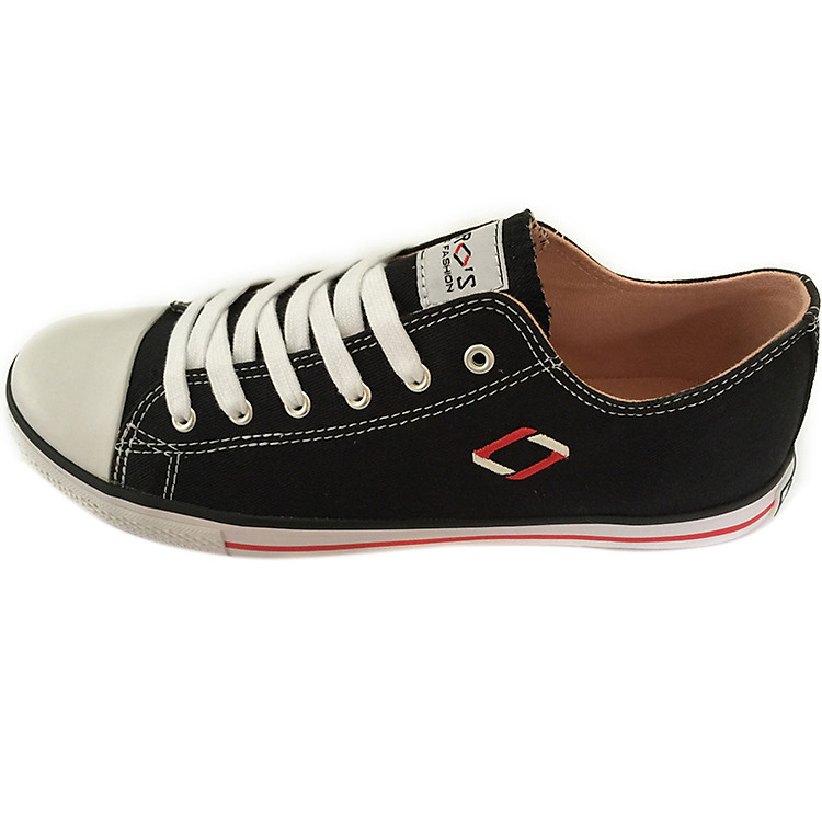 Giày Sneaker Nữ Cổ Thấp Codad Canvas Karo’s - Đen