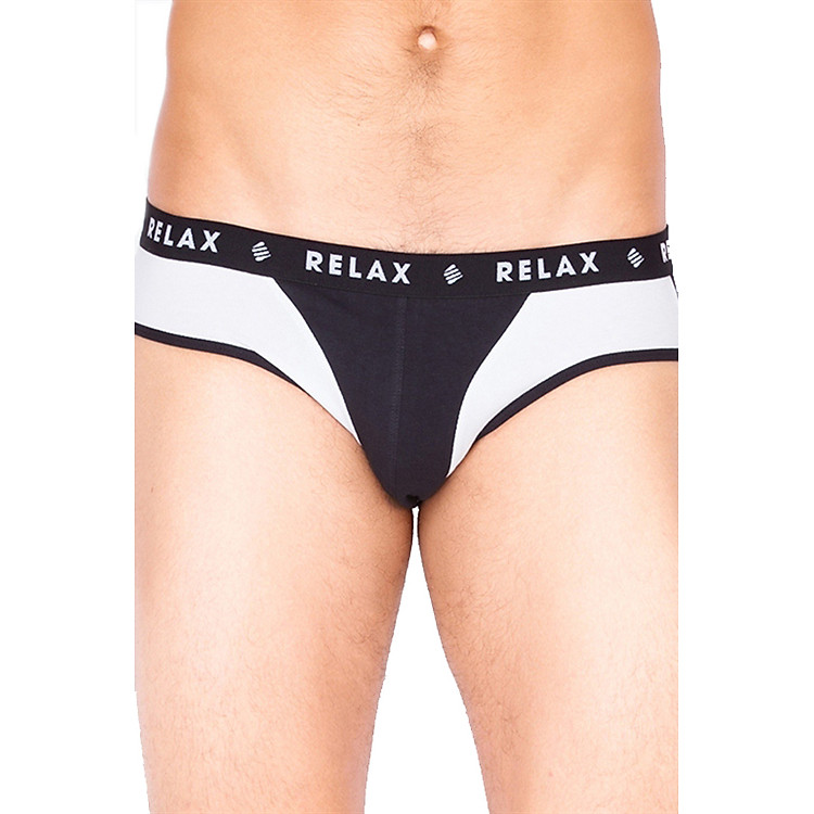 Quần Brief Thun Giãn 4 Chiều Relax RLTK021 - Đen