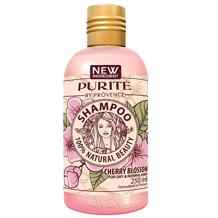 Dầu Gội Dưỡng Cho Tóc Thường Và Khô Purité by Prôvence Hoa Anh Đào (250ml)
