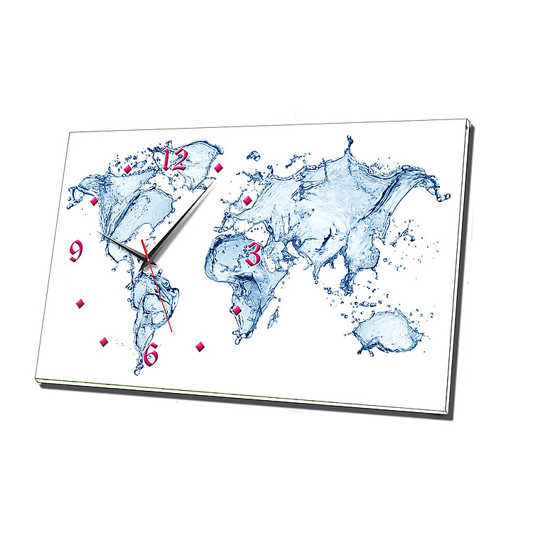 Đồng Hồ Để Bàn Vicdecor DHB0001 Vũ Điệu Nước