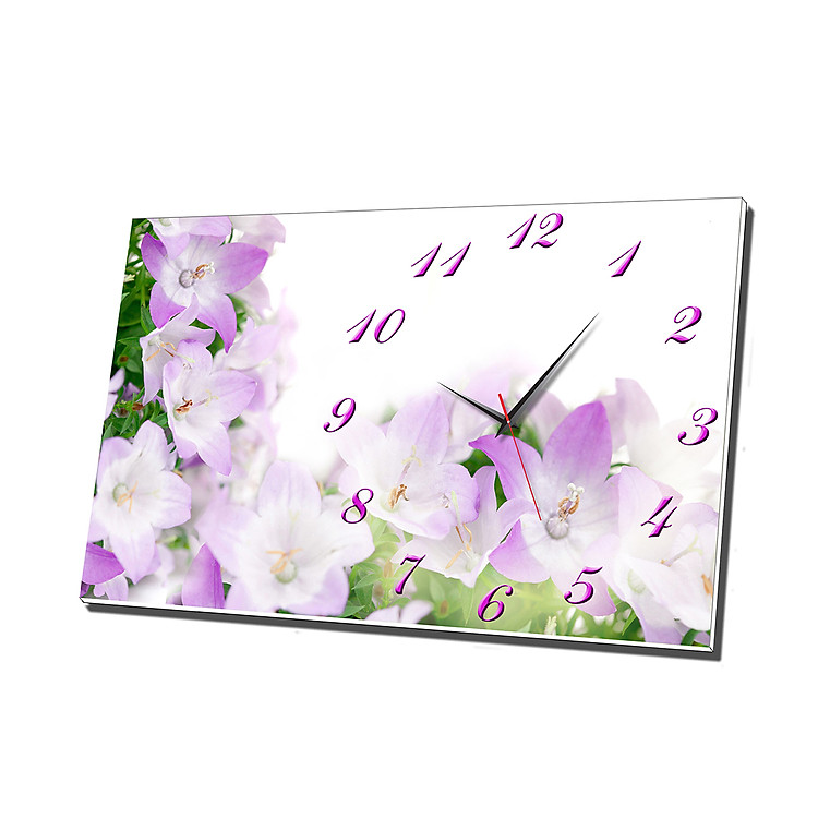 Đồng Hồ Để Bàn Vicdecor DHB0014 Hoa Biển
