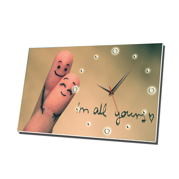 Đồng Hồ Để Bàn Vicdecor DHB0015 Tình Yêu Ngọt Ngào