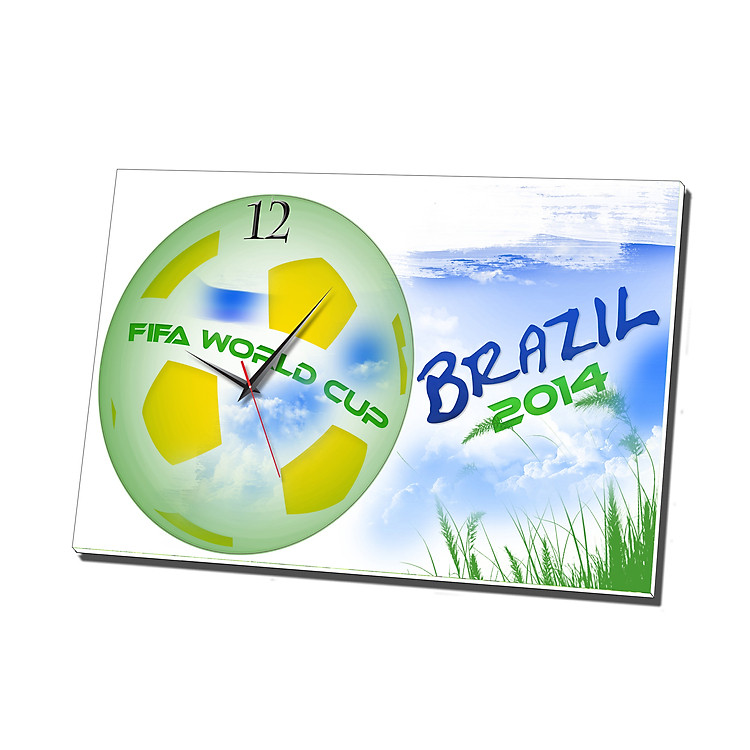 Đồng Hồ Để Bàn Vicdecor DHB0018 Worldcup Brazil 2014