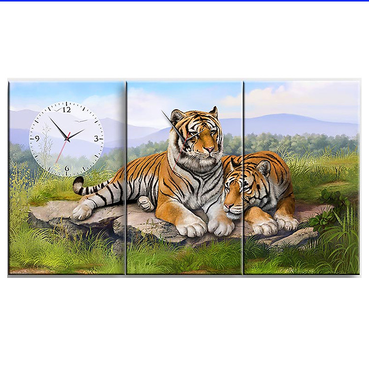 Tranh Đồng Hồ Vicdecor DHT0241 – Yên Bình