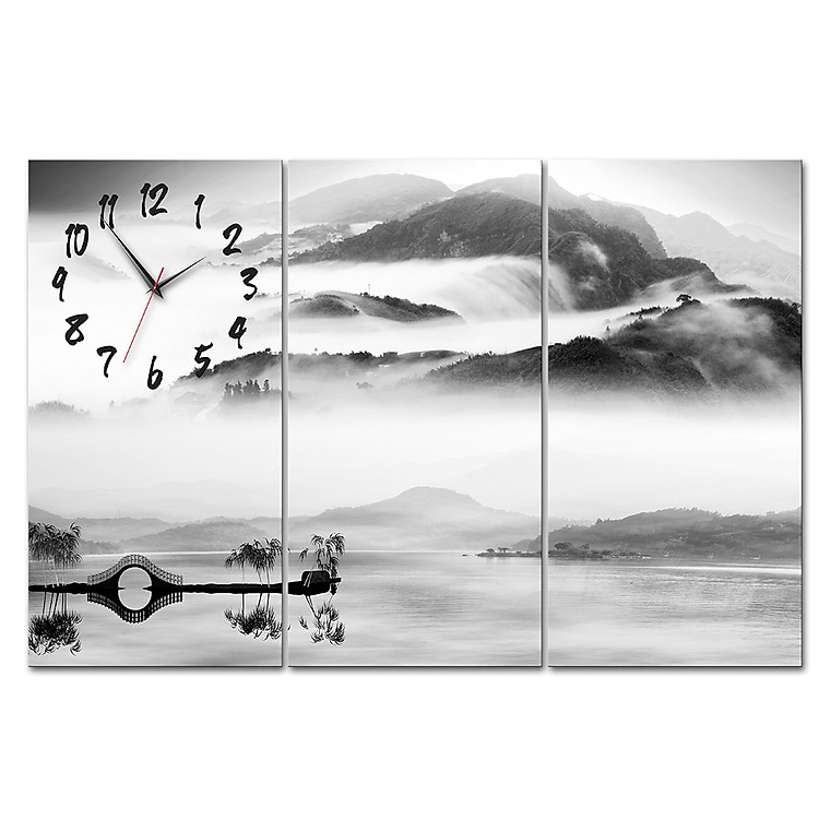 Tranh Đồng Hồ Vicdecor DHT0242 – Cổ Trang