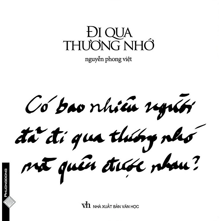 Sách Đi Qua Thương Nhớ